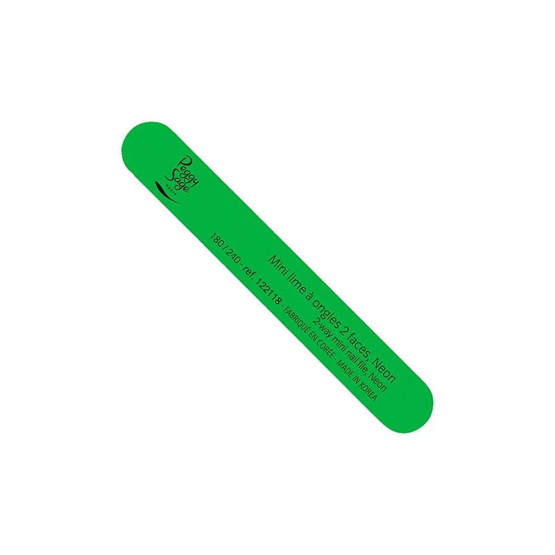 LIME MINI 2 FACES NEON VERTE