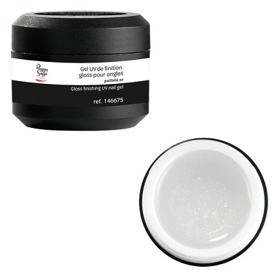 GEL UV DE FINITION PAILLETE OR