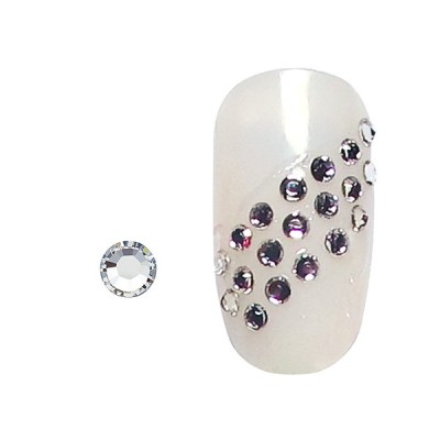 STRASS ONGLES ARGENT SS3 X 100