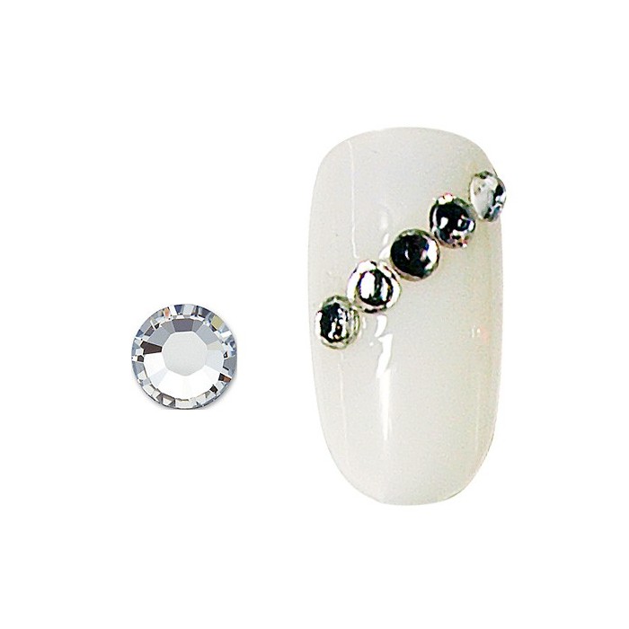 STRASS POUR ONGLES  ARGENT X20 SS10