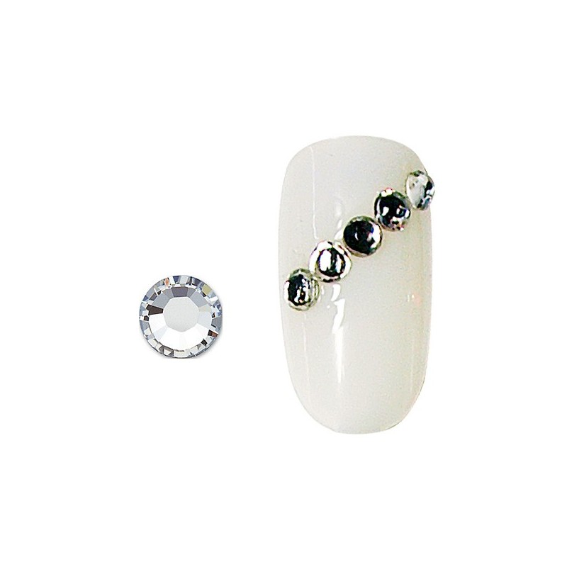 STRASS POUR ONGLES  ARGENT X20 SS10