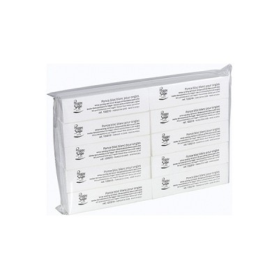 BLOC PONCE BLANC x 10