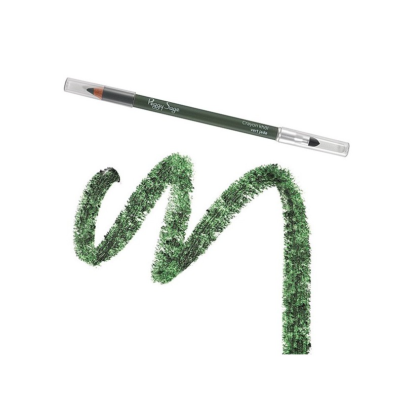 CRAYON KHOL YEUX + ESTOMPEUR VERT JADE
