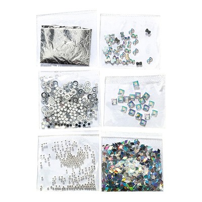 MINI KIT NAIL ART ARGENT