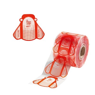 500 FORMES ADHESIVES POUR ONGLES ROUGE PRIX NET