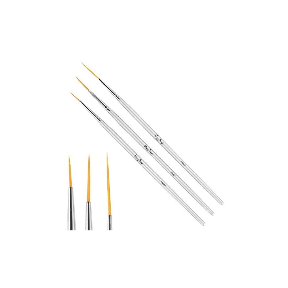 SET 3 PINCEAUX NAIL ART PRIX NET