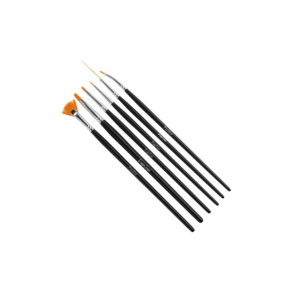 SET 6 PINCEAUX NAIL ART PRIX NET