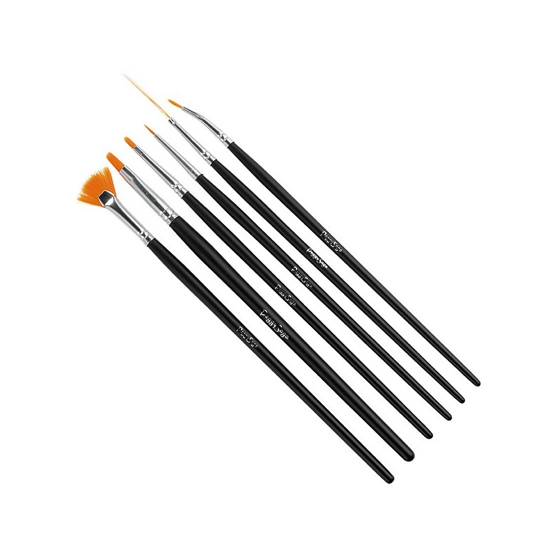 SET 6 PINCEAUX NAIL ART PRIX NET