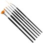 SET 6 PINCEAUX NAIL ART PRIX NET