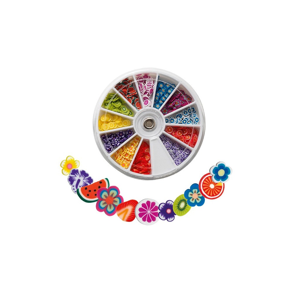 CARROUSSEL FRUITS £ FLOWERS X600