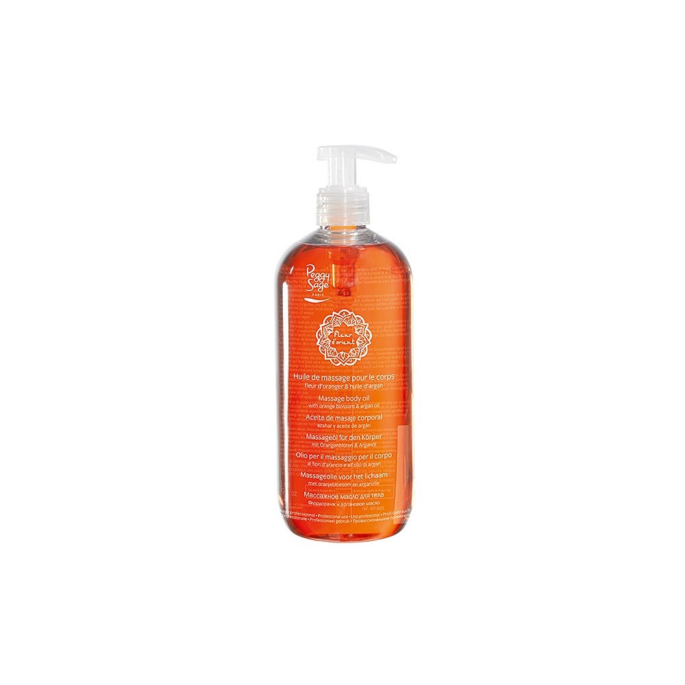 HUILE DE MASSAGE 500ML FLEUR D'ORIENT