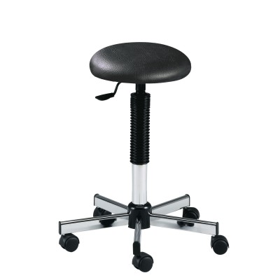 TABOURET CAR BENJAMIN ASSISE EPAISSE NOIR