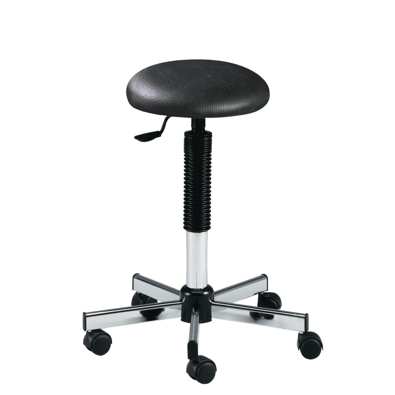 TABOURET CAR BENJAMIN ASSISE EPAISSE NOIR