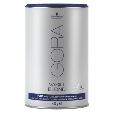 IGORA POUDRE VARIO BLOND PLUS BLEU 450 G