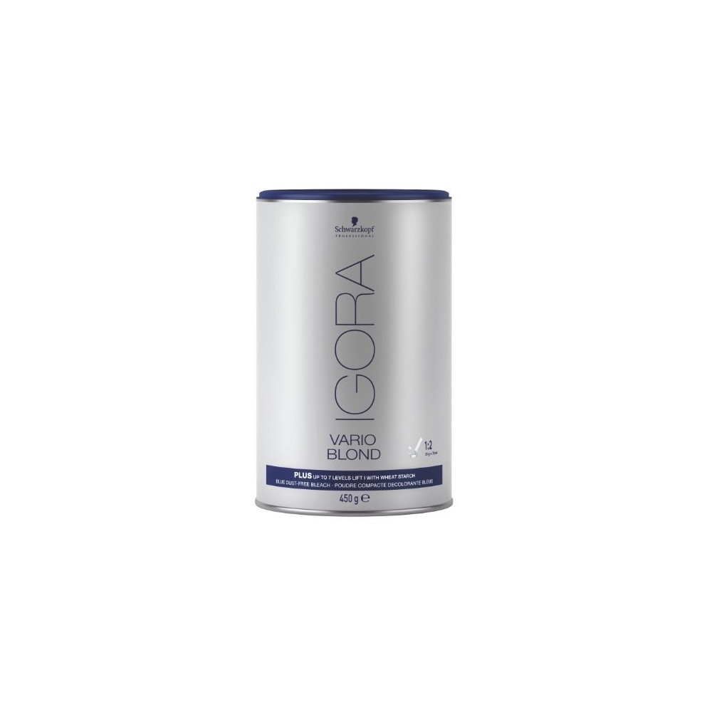 IGORA POUDRE VARIO BLOND PLUS BLEU 450 G