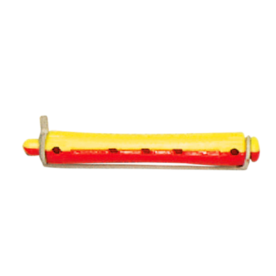 BIGOUDIS EFA COURTS JAUNE/ROUG  9 mm