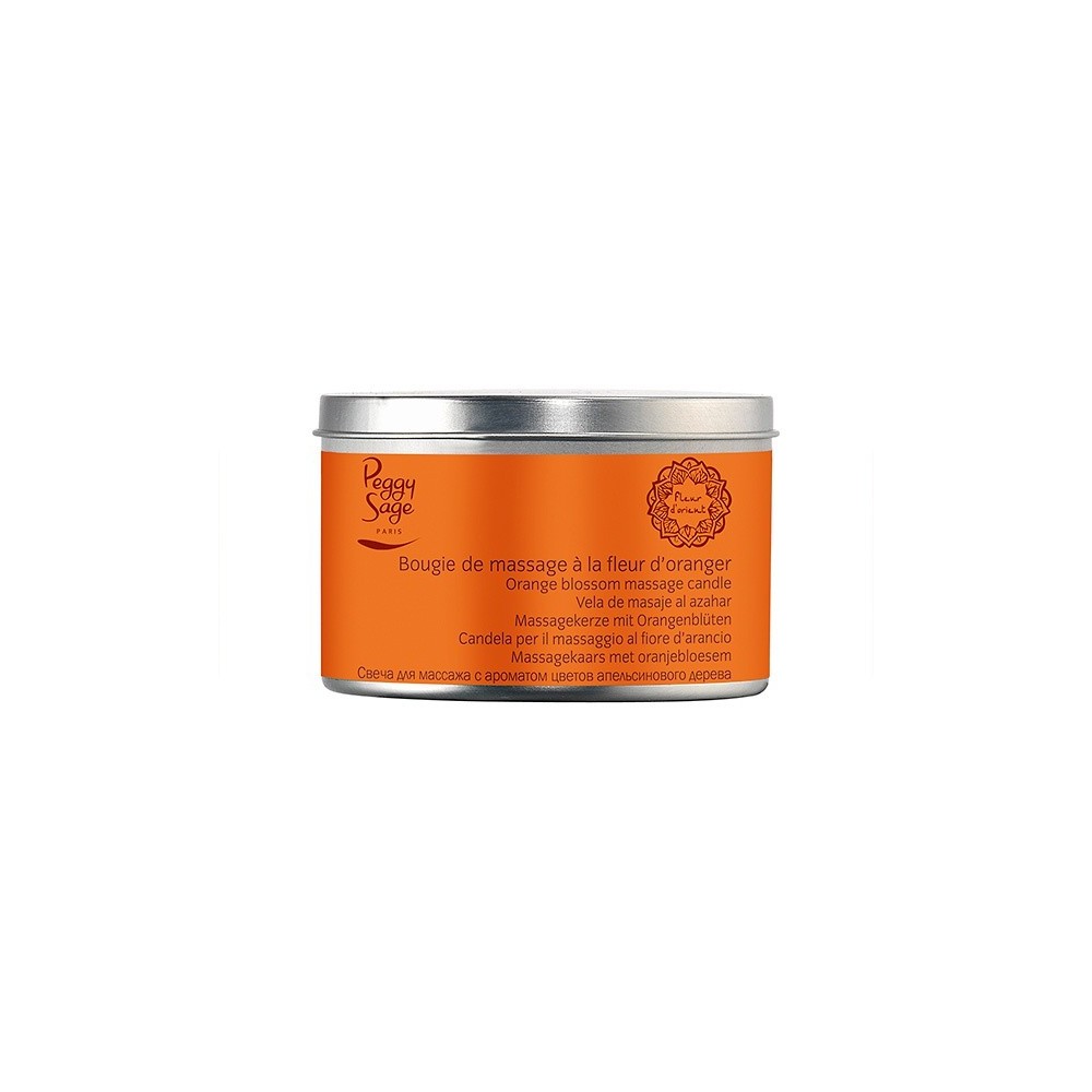 BOUGIE DE MASSAGE FLEUR D'ORANGER 120G