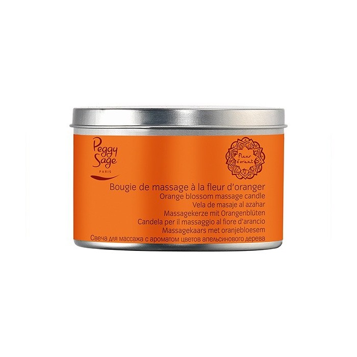 BOUGIE DE MASSAGE FLEUR D'ORANGER 120G