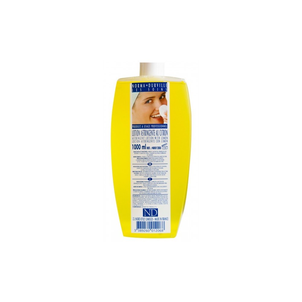 LOTION ASTRINGENTE CITRON LITRE