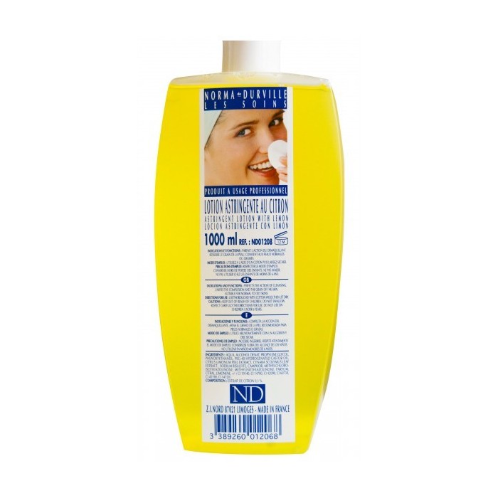 LOTION ASTRINGENTE CITRON LITRE