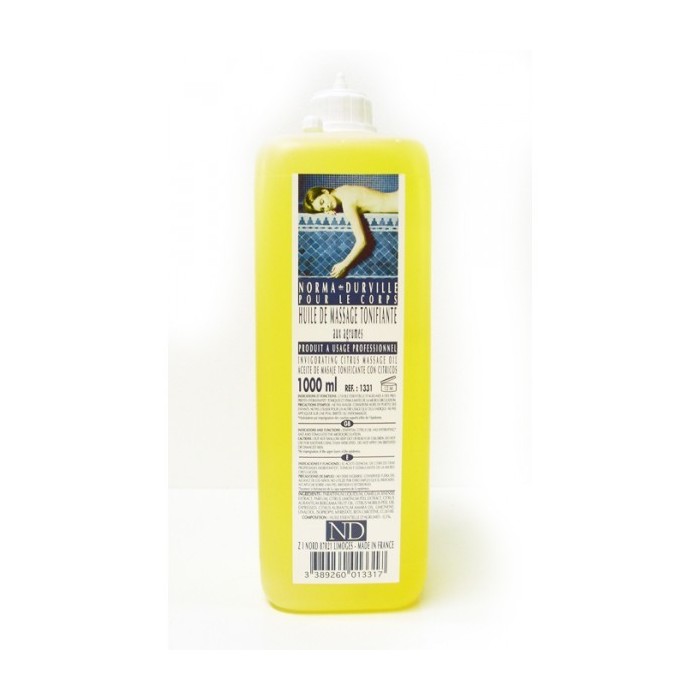 HUILE DE MASSAGE AGRUMES  LITRE
