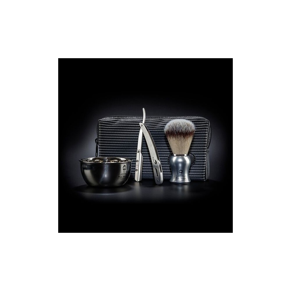 MEN STORIES BARBER TROUSSE (1rasoir, 1bol, 1blaireau)