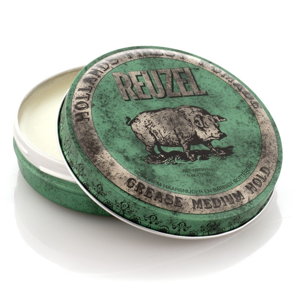 REUZEL POMADE GREASE GREEN 113G