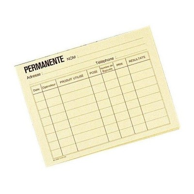 FICHE COLORATION PERM SINELCO X50