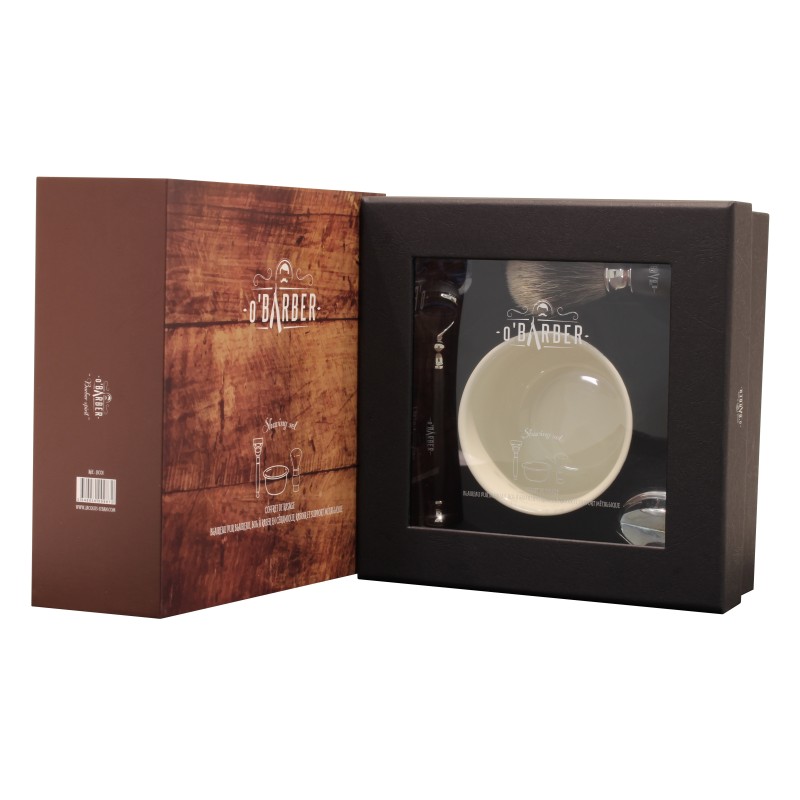 COFFRET BLAIREAU+ RASOIR+BOL O BARBER 
