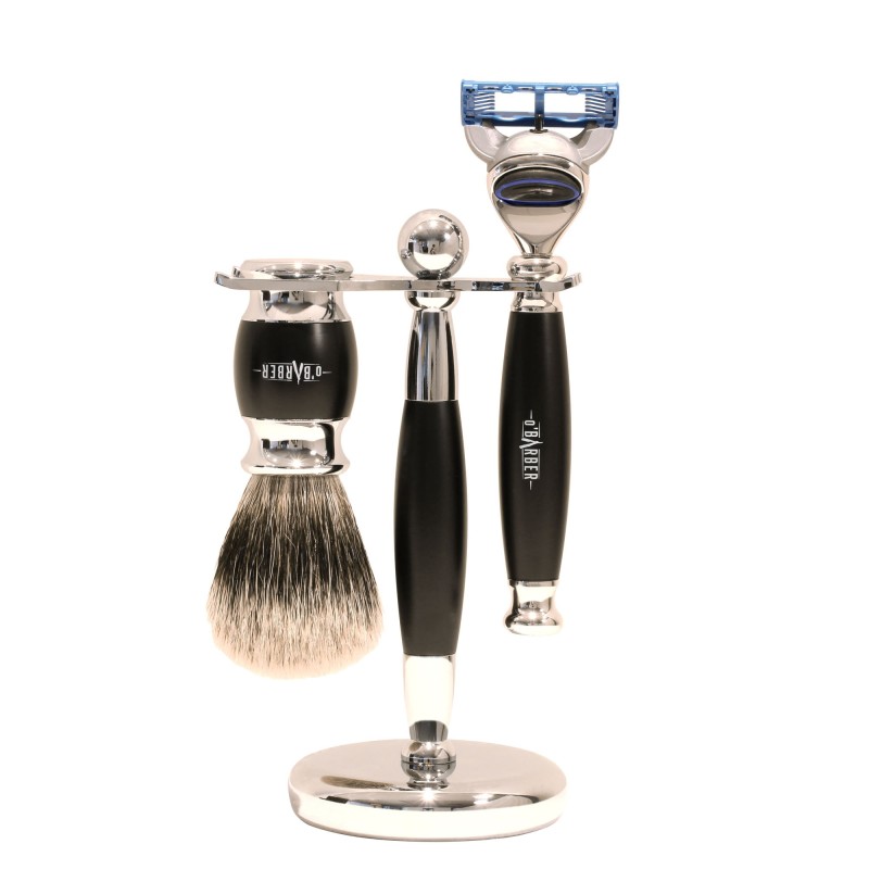 SUPPORT METAL + BLAIREAU + RASOIR 