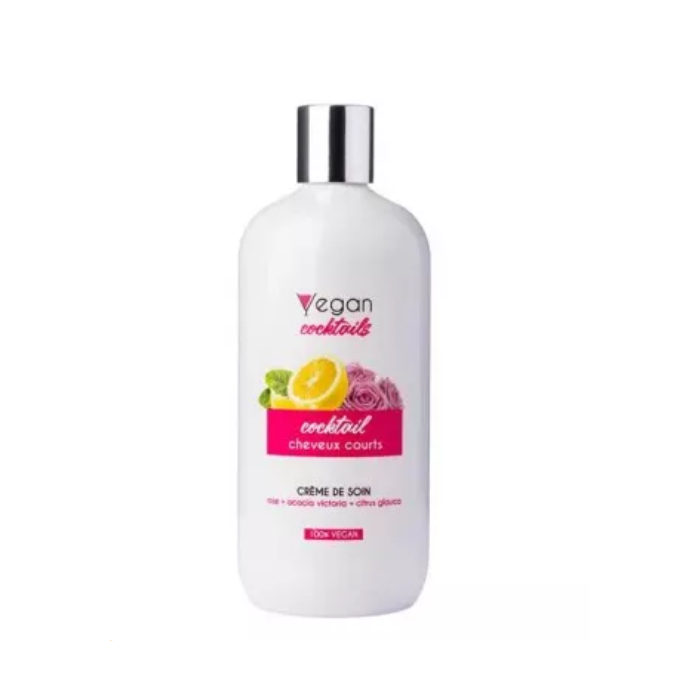 CREME DE SOIN CHEVEUX COURTS VEGAN COCKTAILS 500ML