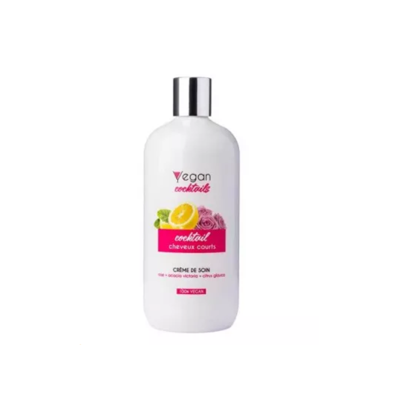 CREME DE SOIN CHEVEUX COURTS VEGAN COCKTAILS 500ML