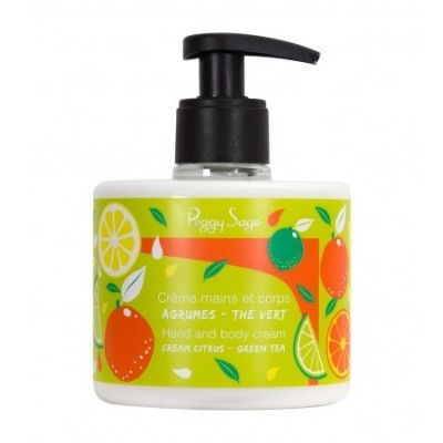 CREME MAINS ET CORPS AGRUMES THE VERT 300ML