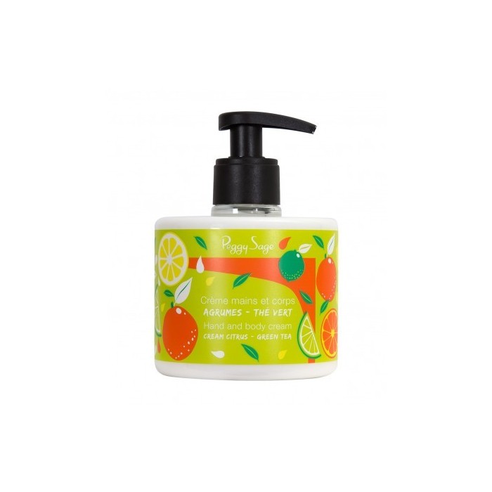 CREME MAINS ET CORPS AGRUMES THE VERT 300ML