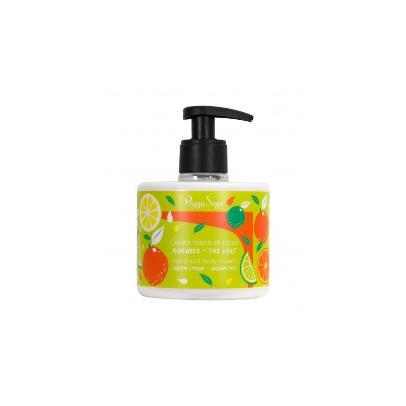 CREME MAINS ET CORPS AGRUMES THE VERT 300ML
