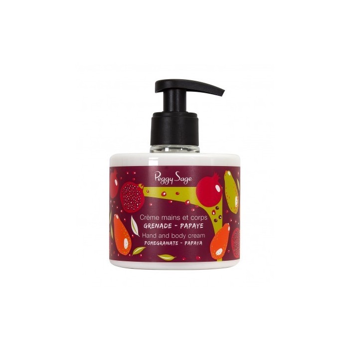 CREME MAINS ET CORPS GRENADE PAPAYE 300ML