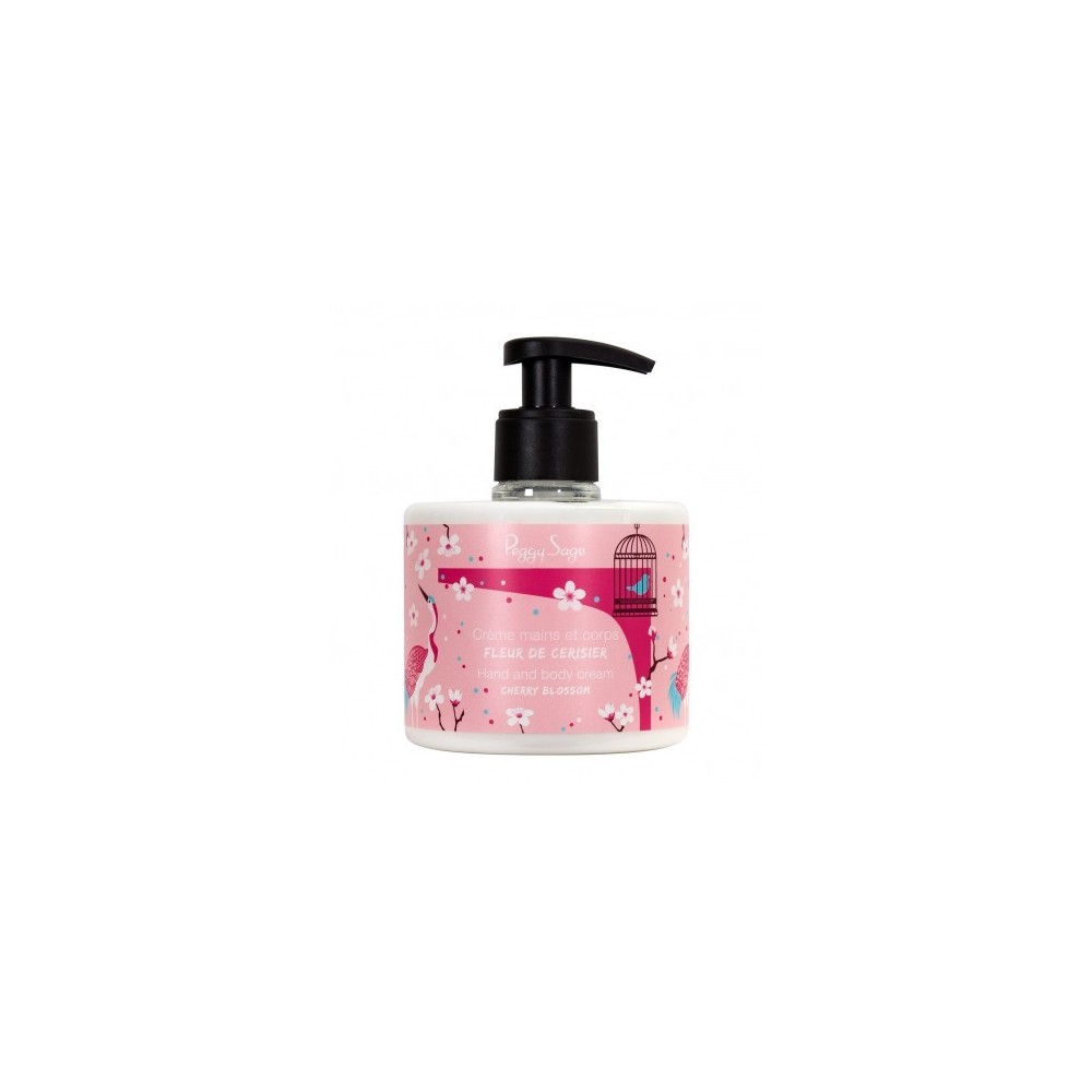 CREME MAINS ET CORPS FLEUR DE CERISIER 300ML
