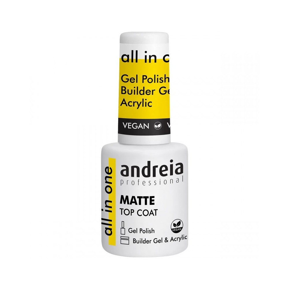 ALL IN ONE TOP COAT MAT 10.5ML VEGAN