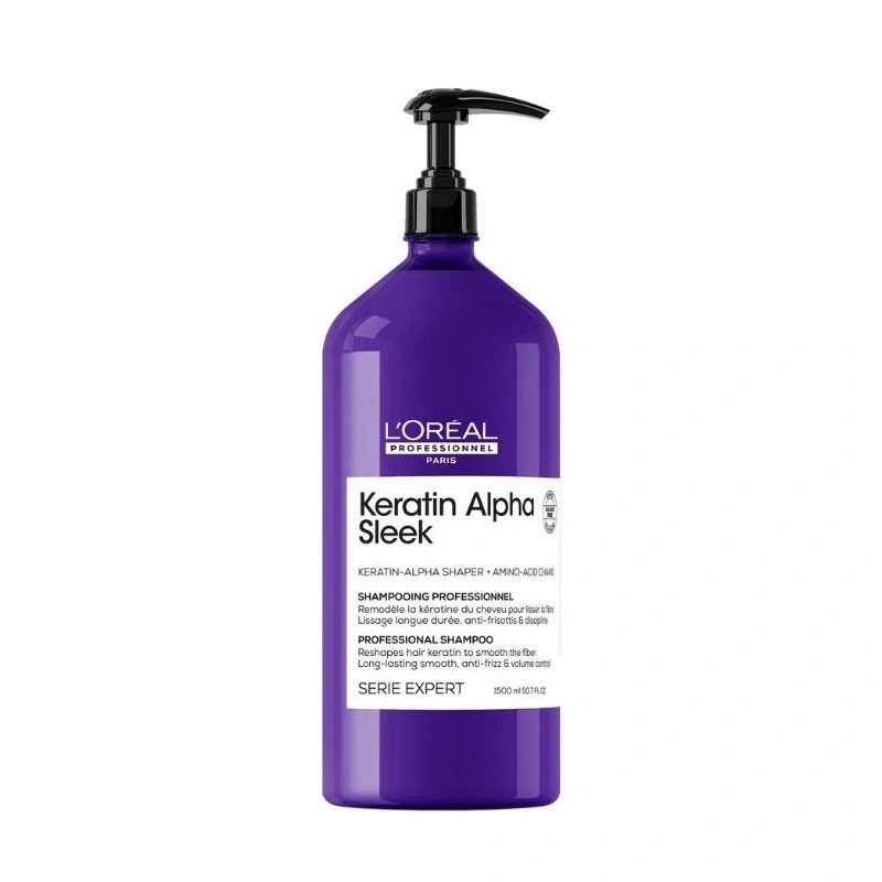 KERATIN ALPHA SLEEK SHAMP 1500ML