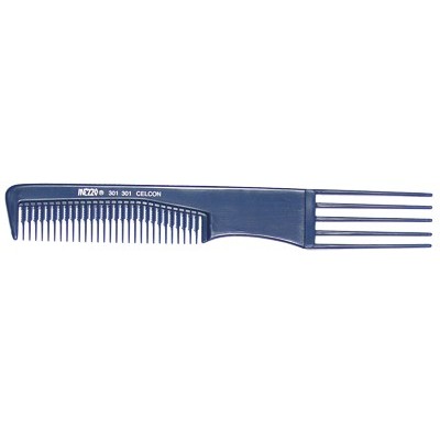 PEIGNE MEZZO BLEU FOURCHETTE PLAST