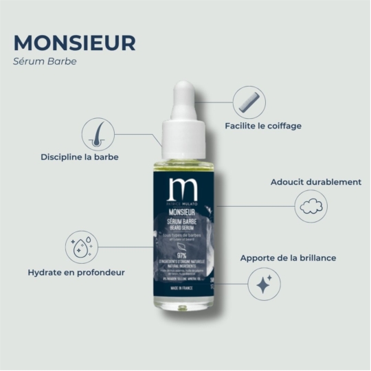 MONSIEUR SERUM BARBE 30ML
