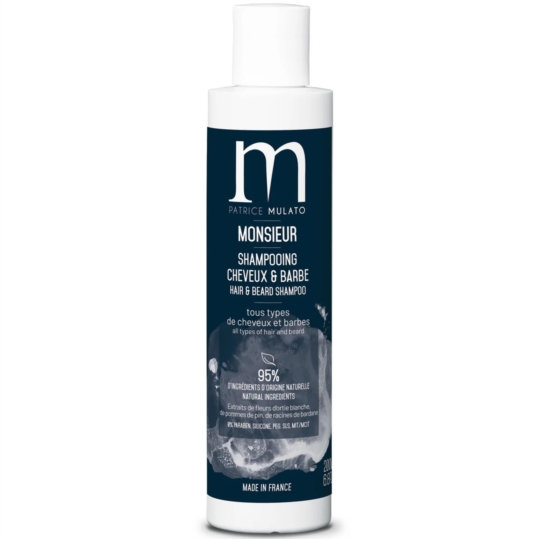 MONSIEUR SHAMPOOING CHEVEUX ET BARBE 200ML