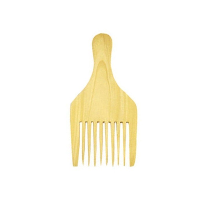 PEIGNE AFRO MEZZO BOIS