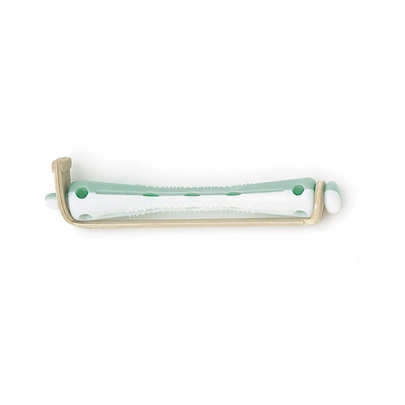 BIGOUDIS EFA COURT VERT/BLANC  6 mm
