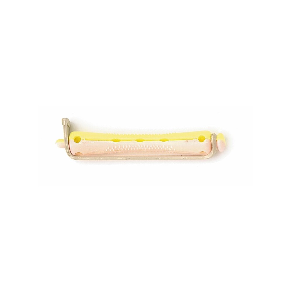 BIGOUDIS  EFA COURTS JAUNE/ROSE  8 mm